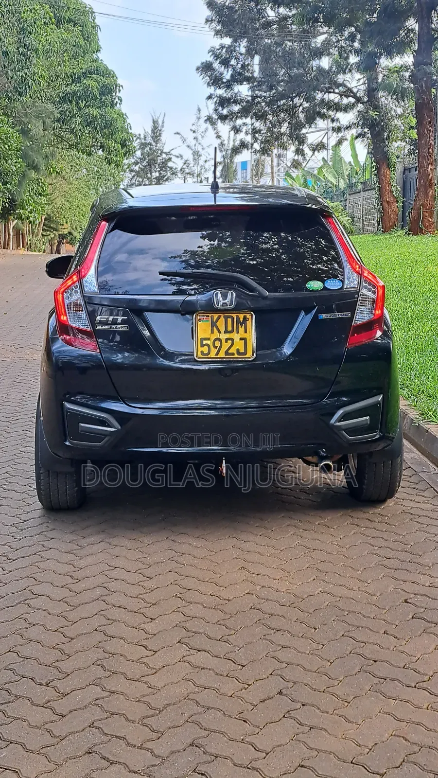 Honda Fit 2016 Black