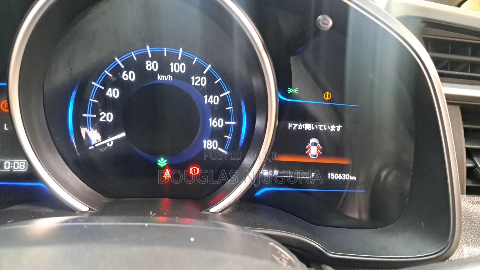 Honda Fit 2016 Black