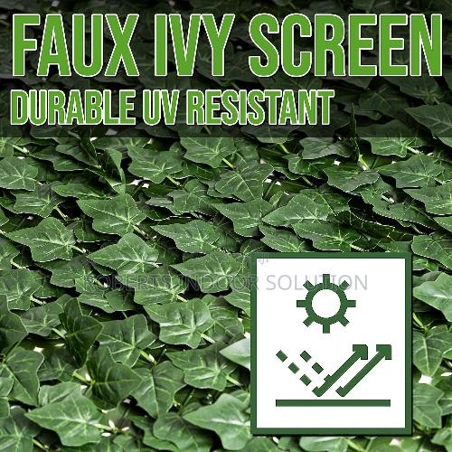 Artificial Ivy Privacy Fence Backdrop Wall