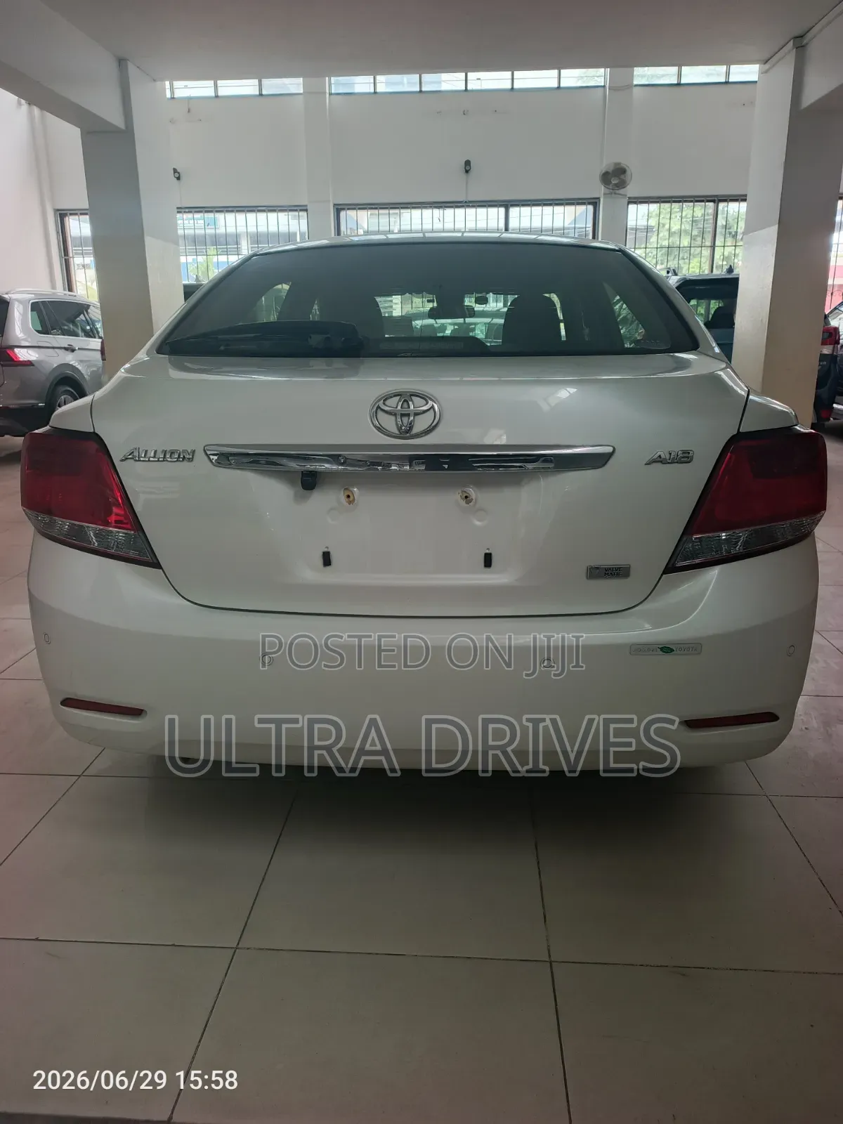 Toyota Allion 2019 White