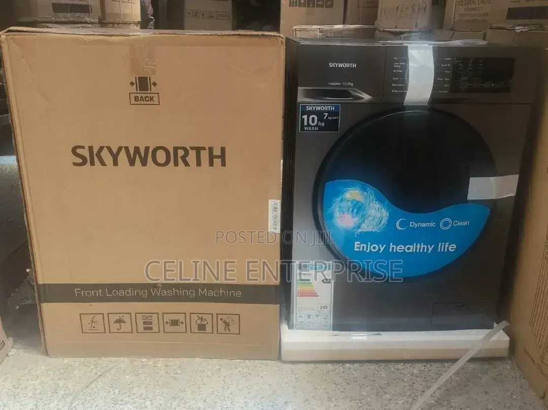 Skyworth Washing Machines Front Load
8kg Wash and Spin