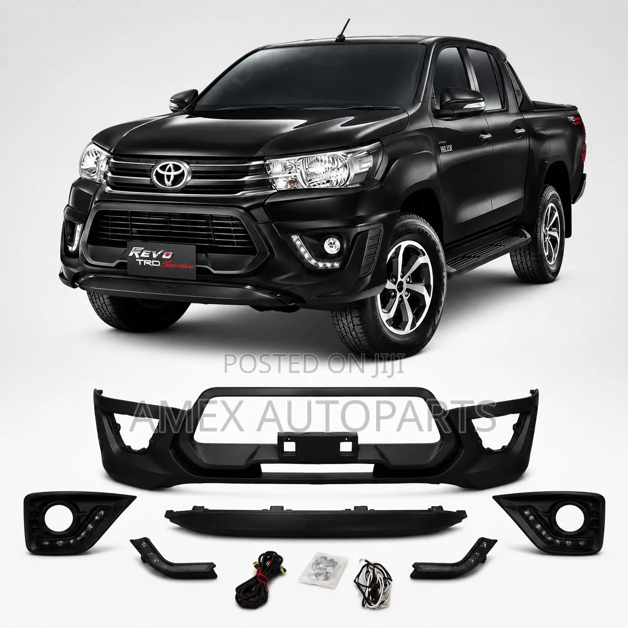 Front Body Kit TRD Design Toyota Hilux Revo P/Up 2015 Onwards