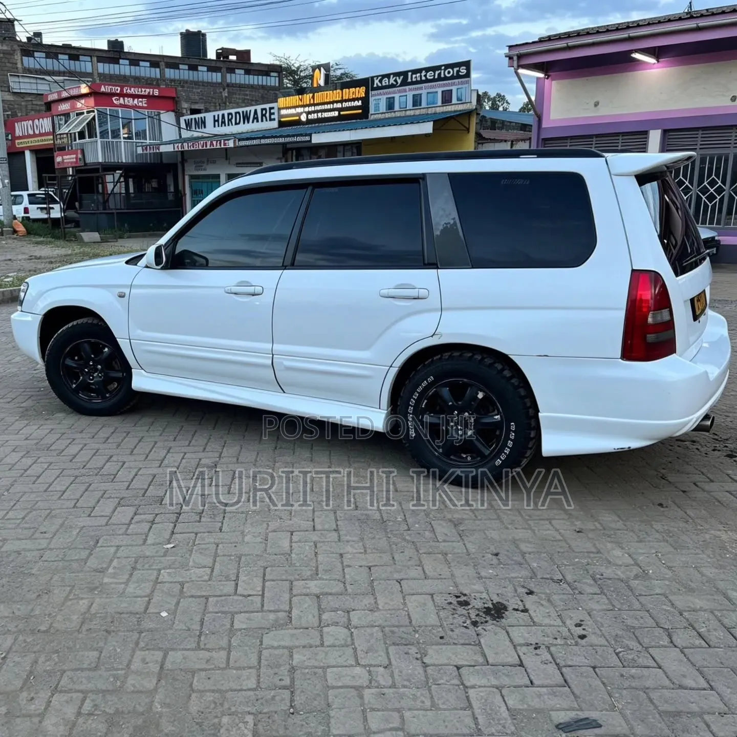 Subaru Forester 2002 White