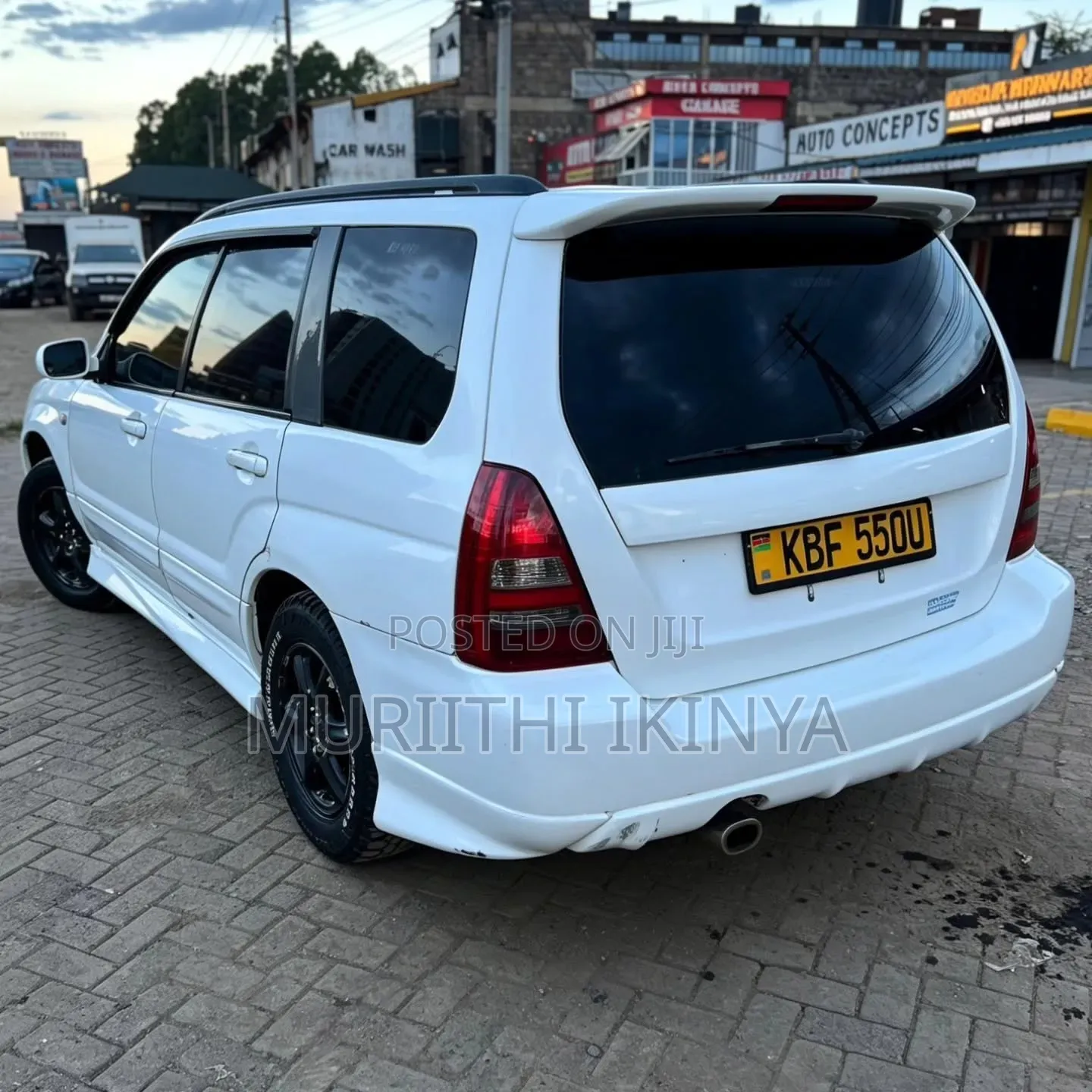 Subaru Forester 2002 White