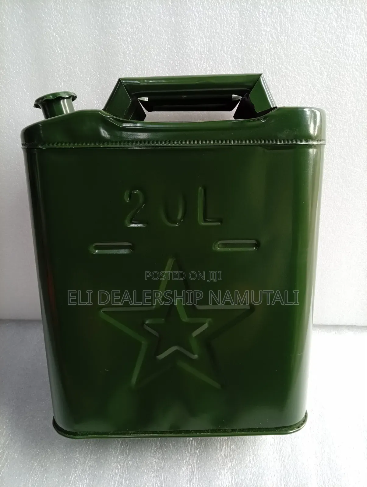 Premium Steel Jerry Can for Petrol, Diesel Kerosene Storage 20l