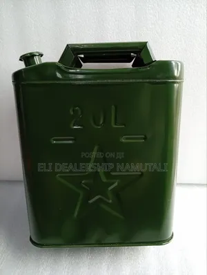 Premium Steel Jerry Can for Petrol, Diesel Kerosene Storage 20l