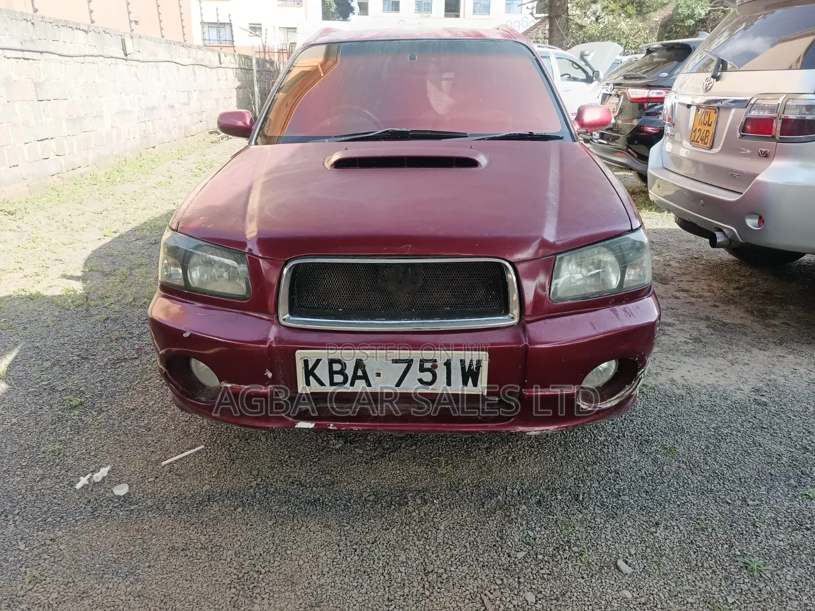 Subaru Forester 2002 Maroon
