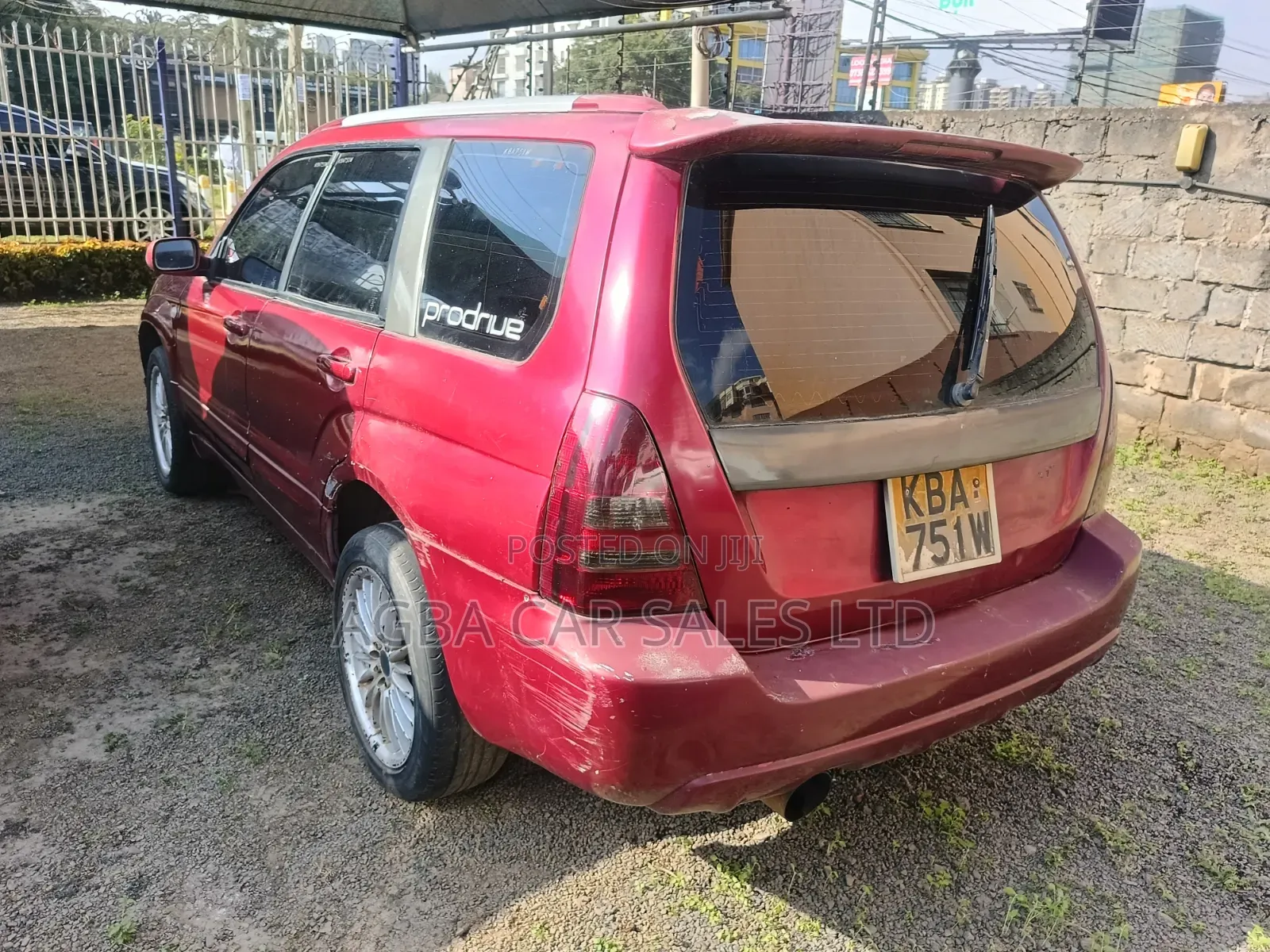 Subaru Forester 2002 Maroon