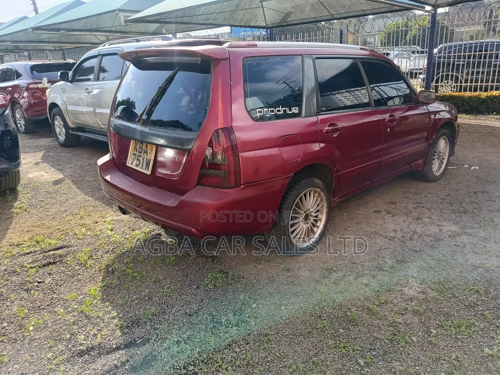 Subaru Forester 2002 Maroon