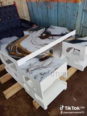 White Coffee Tables Set