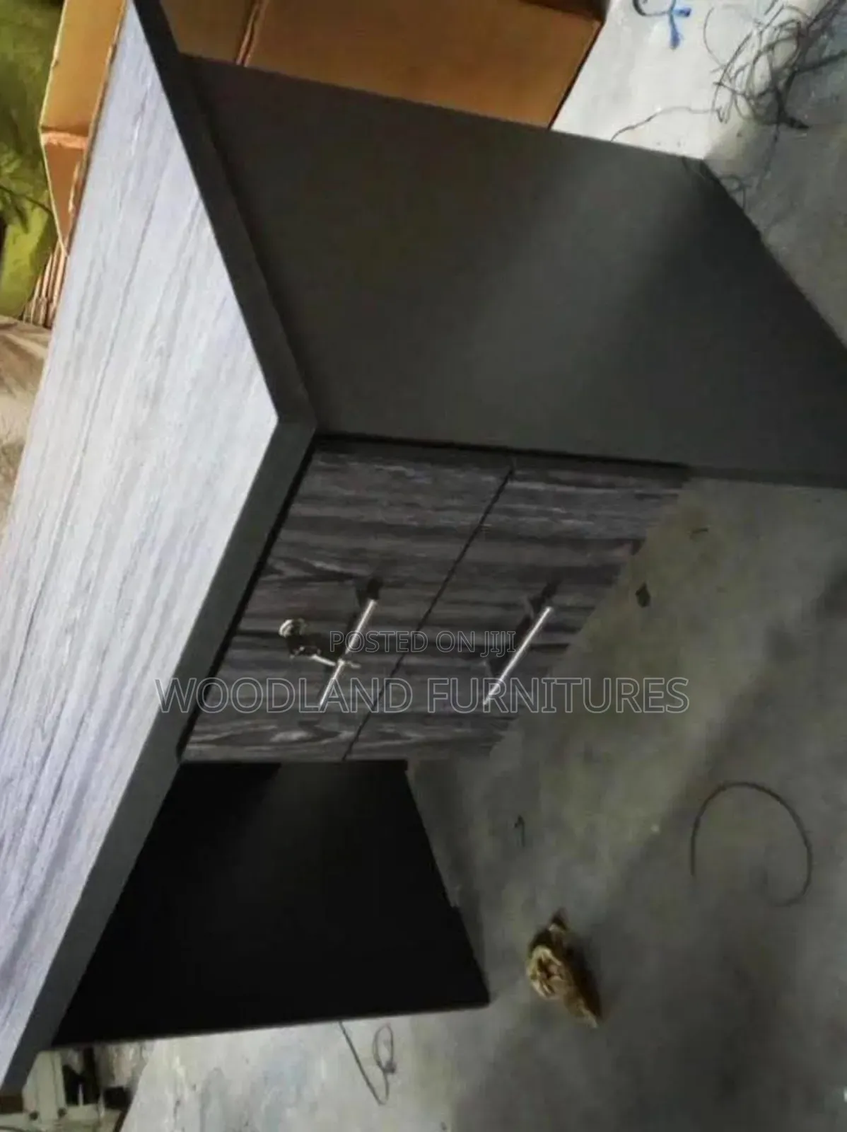 Grey Office Desk