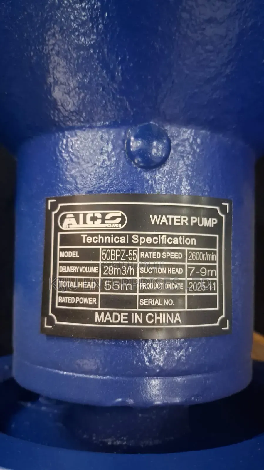 Aico 50bpz-55 Self-Priming Bare Water Pump (2 Inch