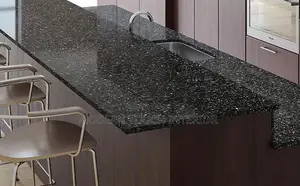 Natural Black Granite Slab