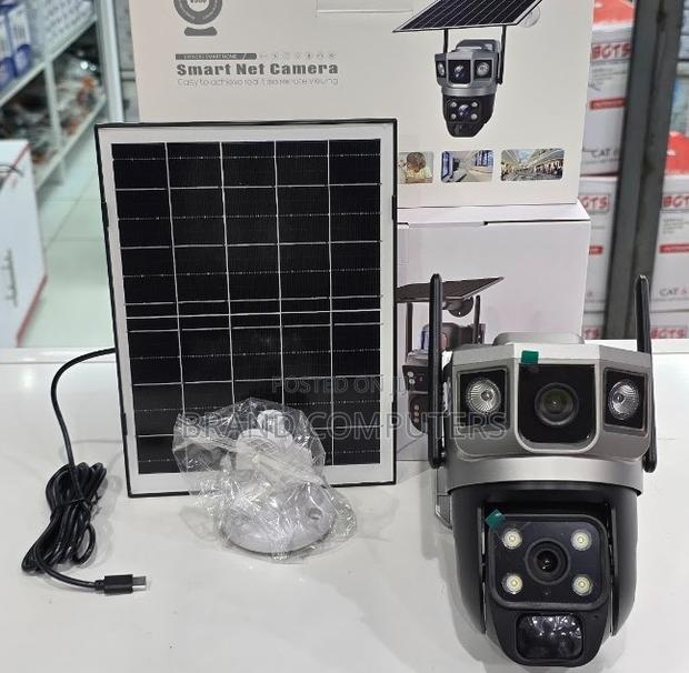 4g Dual Lens Solar PTZ Camera With Two Way Audio