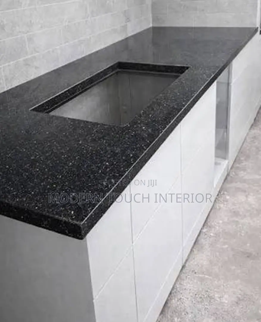 Kenya Black Granite for Kitchen Coiuntertops Floors