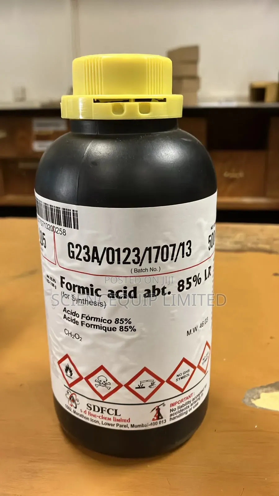 Formic Acid Lr 500ml – Griffchem Brand