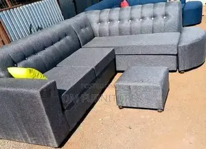 Grey L Seat