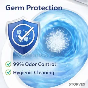 10pcs Bubble Blue Tablets Toilet Cleaner
