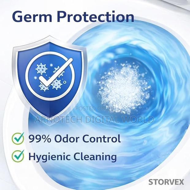 10pcs Bubble Blue Tablets Toilet Cleaner - thumbnail 4