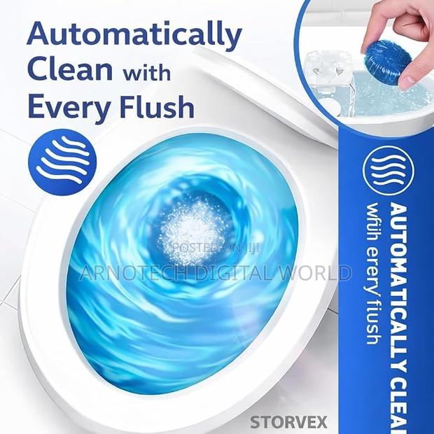 10pcs Bubble Blue Tablets Toilet Cleaner - thumbnail 6