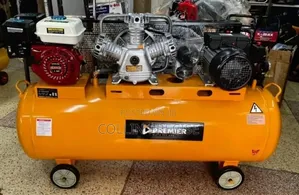 300l 2 in 1 Air Compressor 4hp Motor 7.5hp Engine 3 Piston