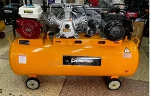 300l 2 in 1 Air Compressor 4hp Motor 7.5hp Engine 3 Piston