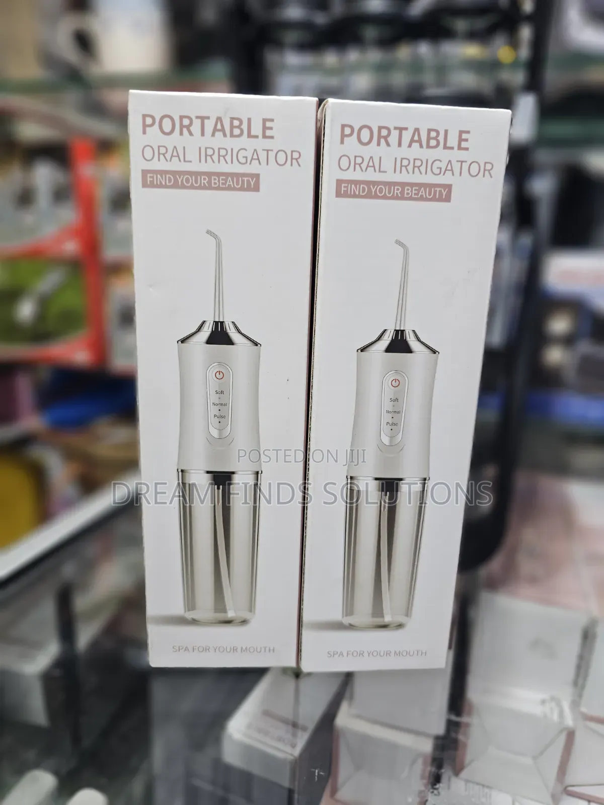 Say Goodbye to Plaque: 3-Mode Portable Water Flosser