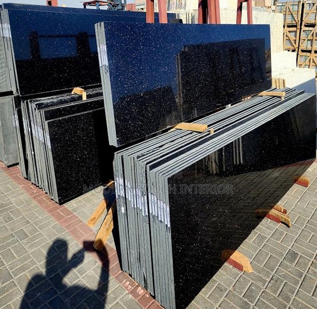 Black 8 by 2ft Kenyan Granite - thumbnail 2