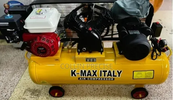 100l 2 in 1 Air Compressor 7.5hp Engine and 3hp Motor