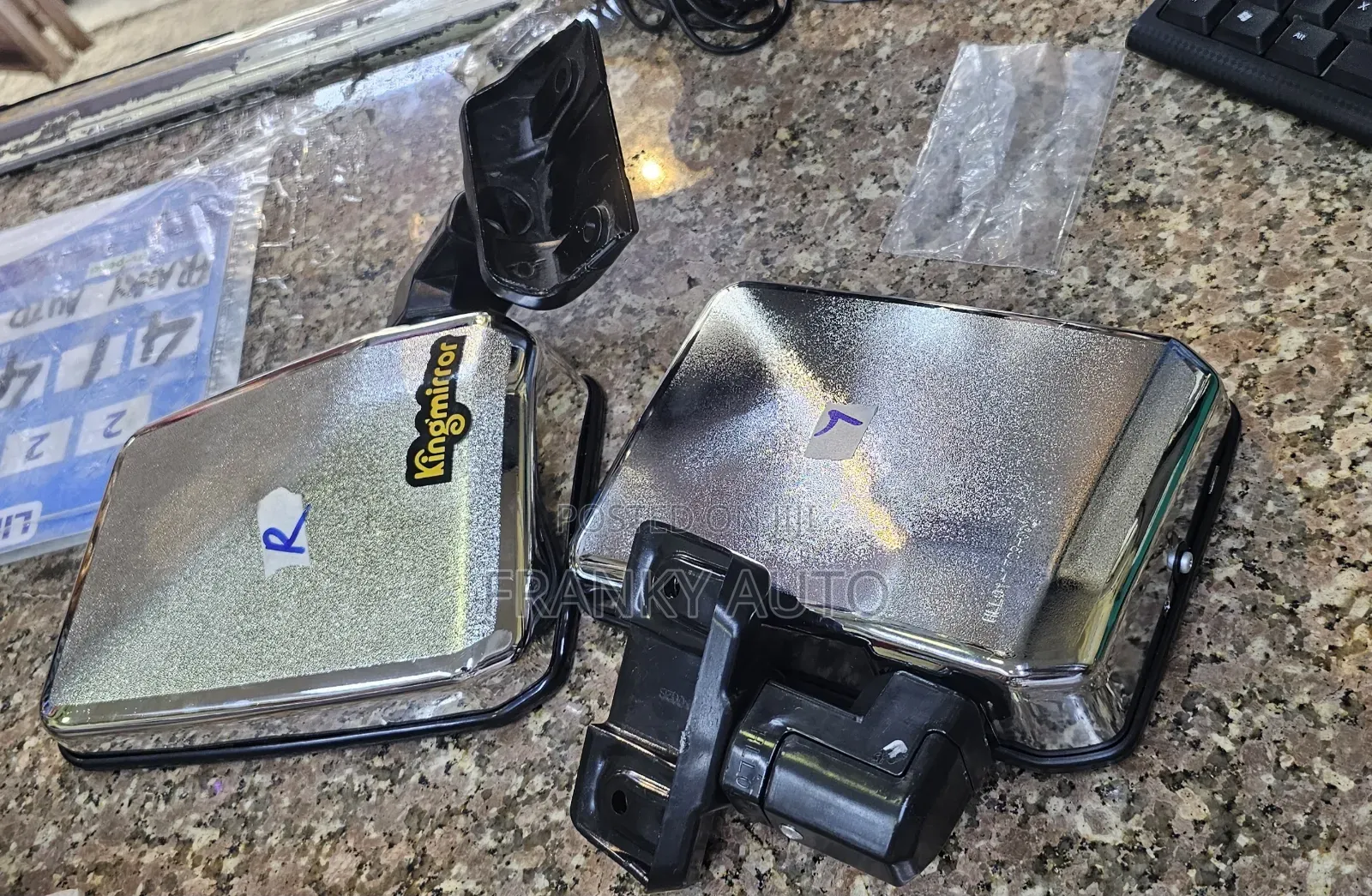 Side Mirror Landcruiser Fj79 Chrome