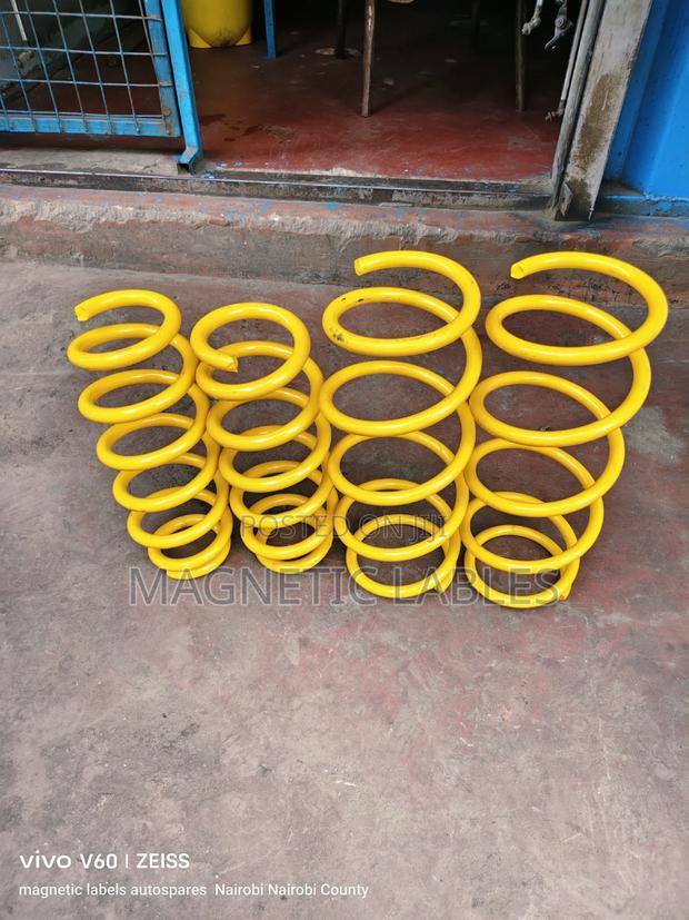 Nissan Note Front and Rear Heavyduty Coil Springs
