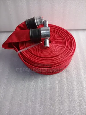 2.5" X 30m Heavy Duty Fire Hose With Metal Couplings