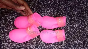 Puppy Dogs Anti-Slip Waterproof Rubber Rain Shoes Boots Paws Cover
