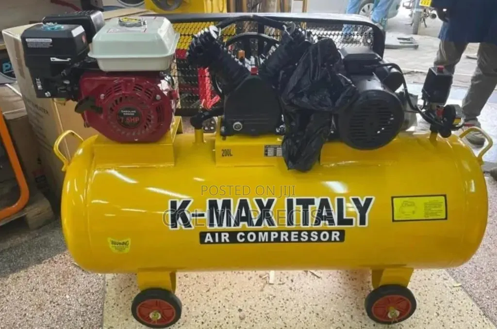200l 2 in 1 Air Compressor 3hp Motor 7.5hp Engine