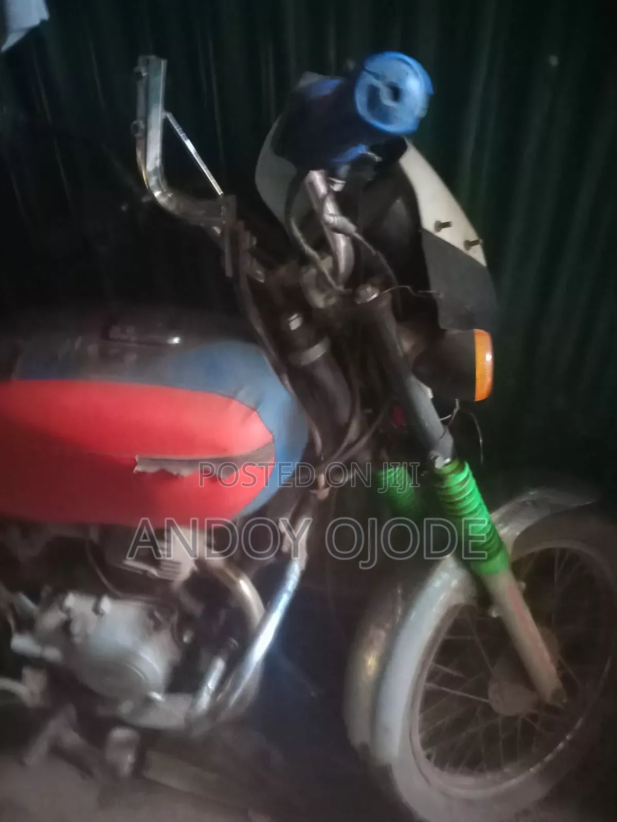 Bajaj Boxer 100 2014 Blue