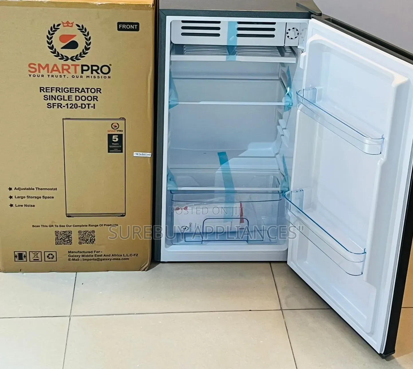 Smart Pro 90l Single Door Refrigerator – Silver