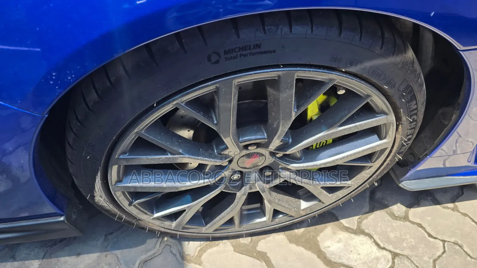 Subaru WRX STI 2018 Blue