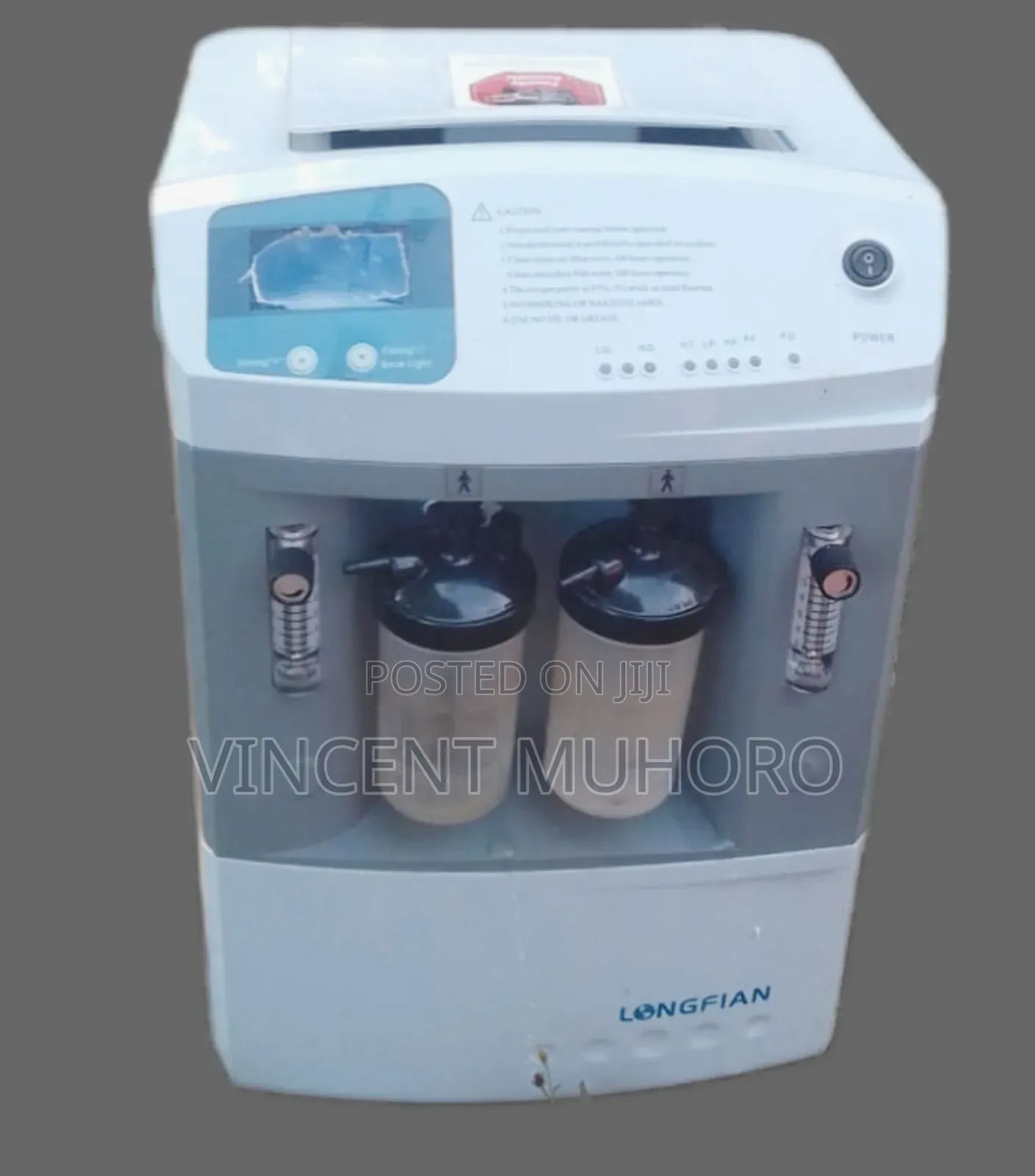 Longfian Jay-10 Dual Flow Oxygen Concentrator (10l)