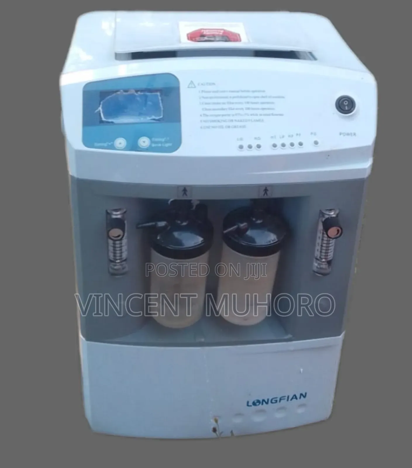 Longfian Jay-10 Dual Flow Oxygen Concentrator (10l)