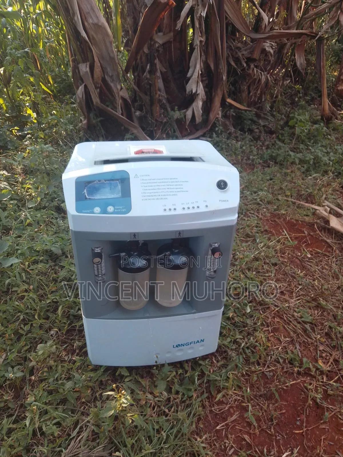 Longfian Jay-10 Dual Flow Oxygen Concentrator (10l)