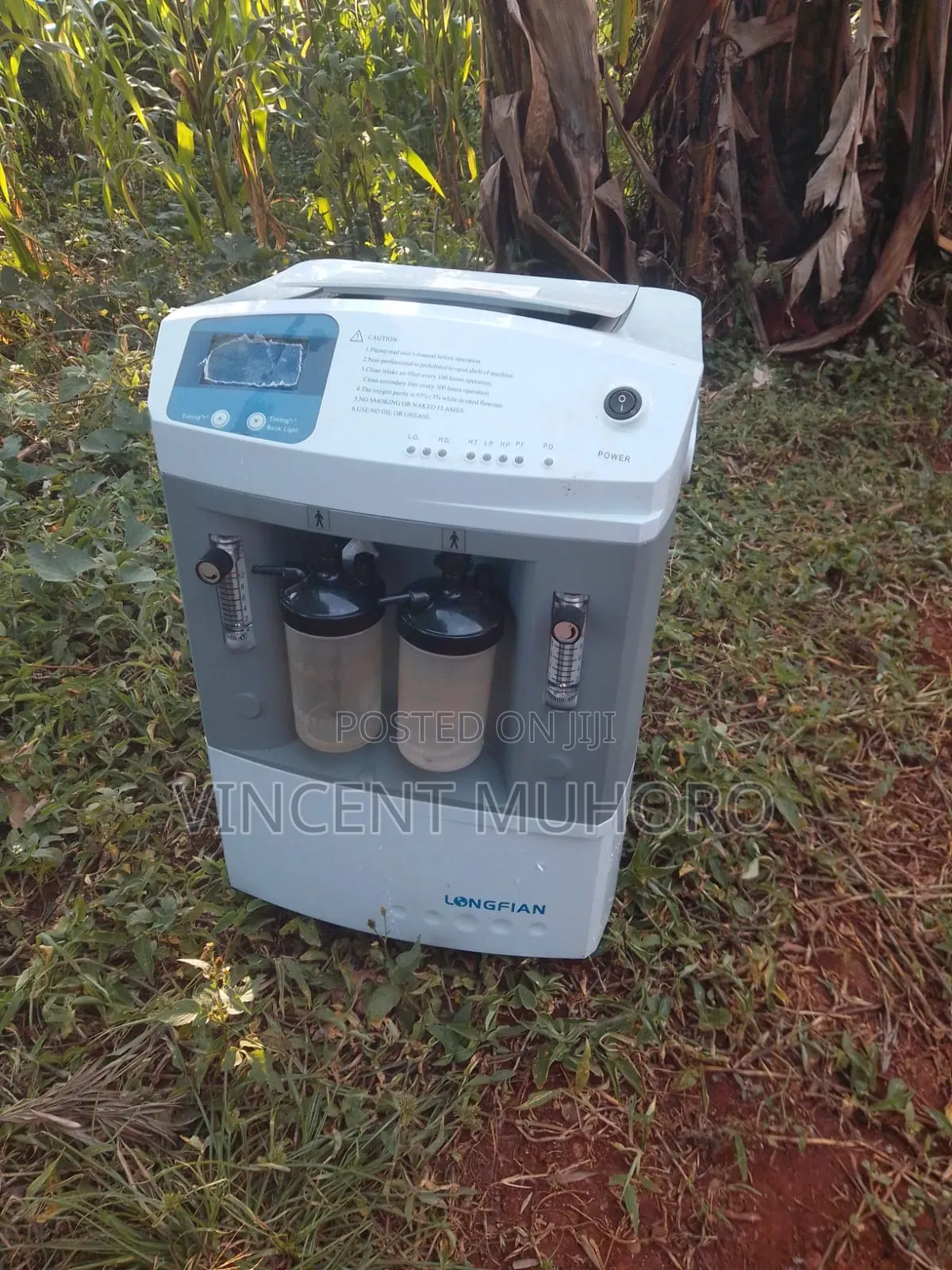 Longfian Jay-10 Dual Flow Oxygen Concentrator (10l)