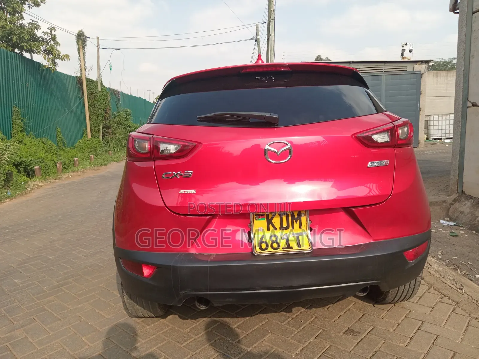 Mazda CX-3 2017 Red