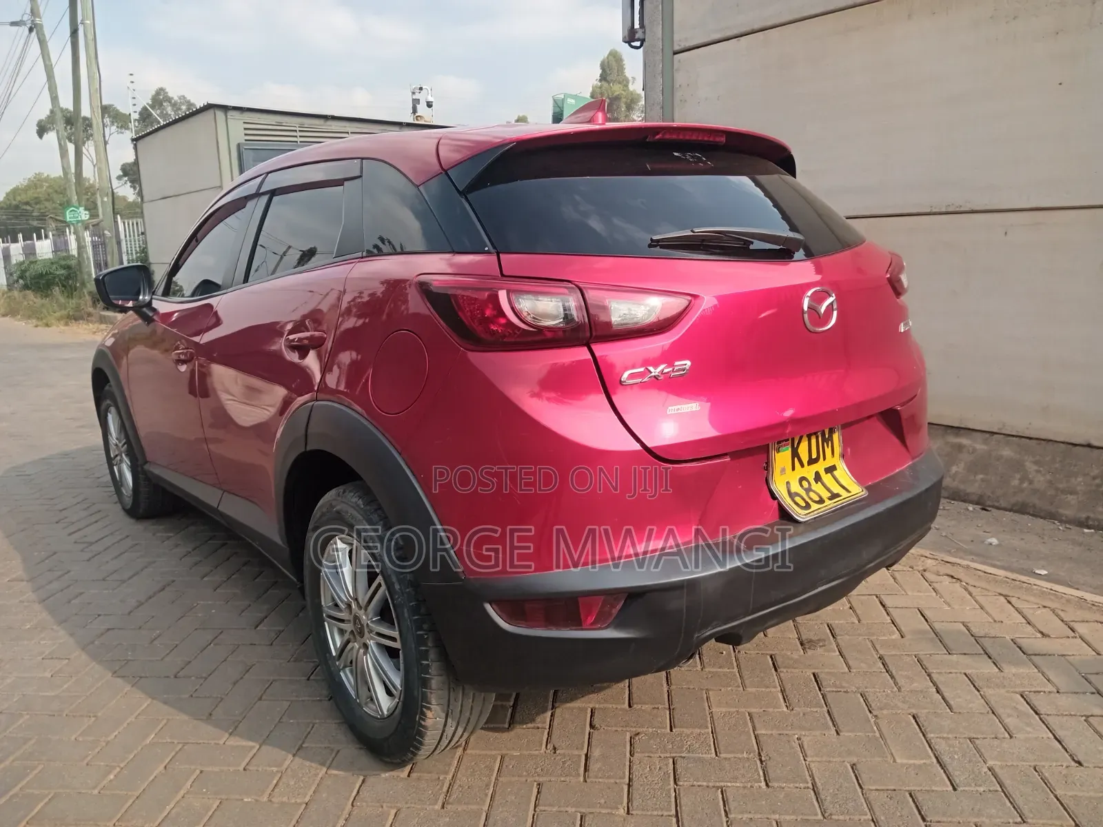 Mazda CX-3 2017 Red