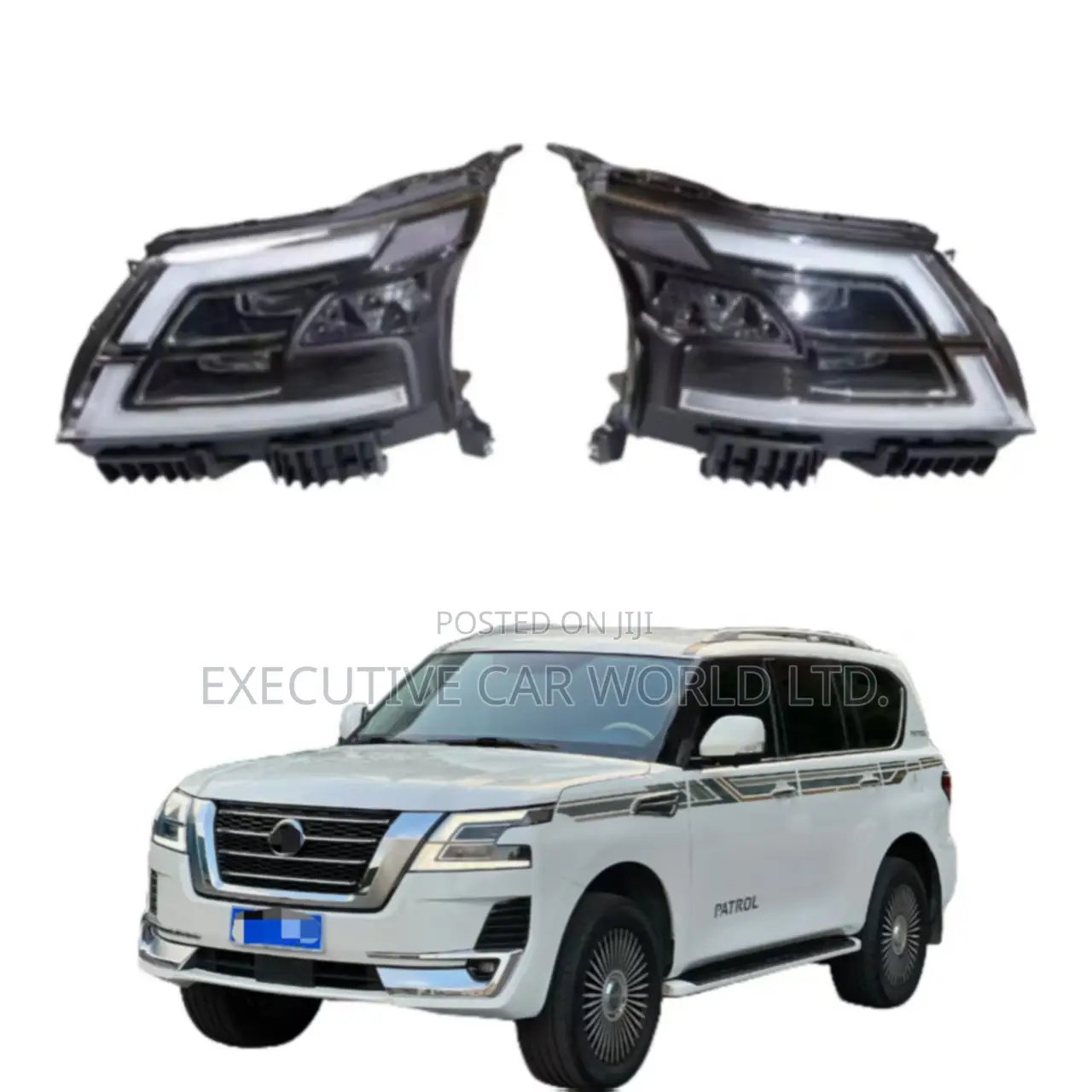 Nissan Patrol Y63 Genuine Oem Headlights