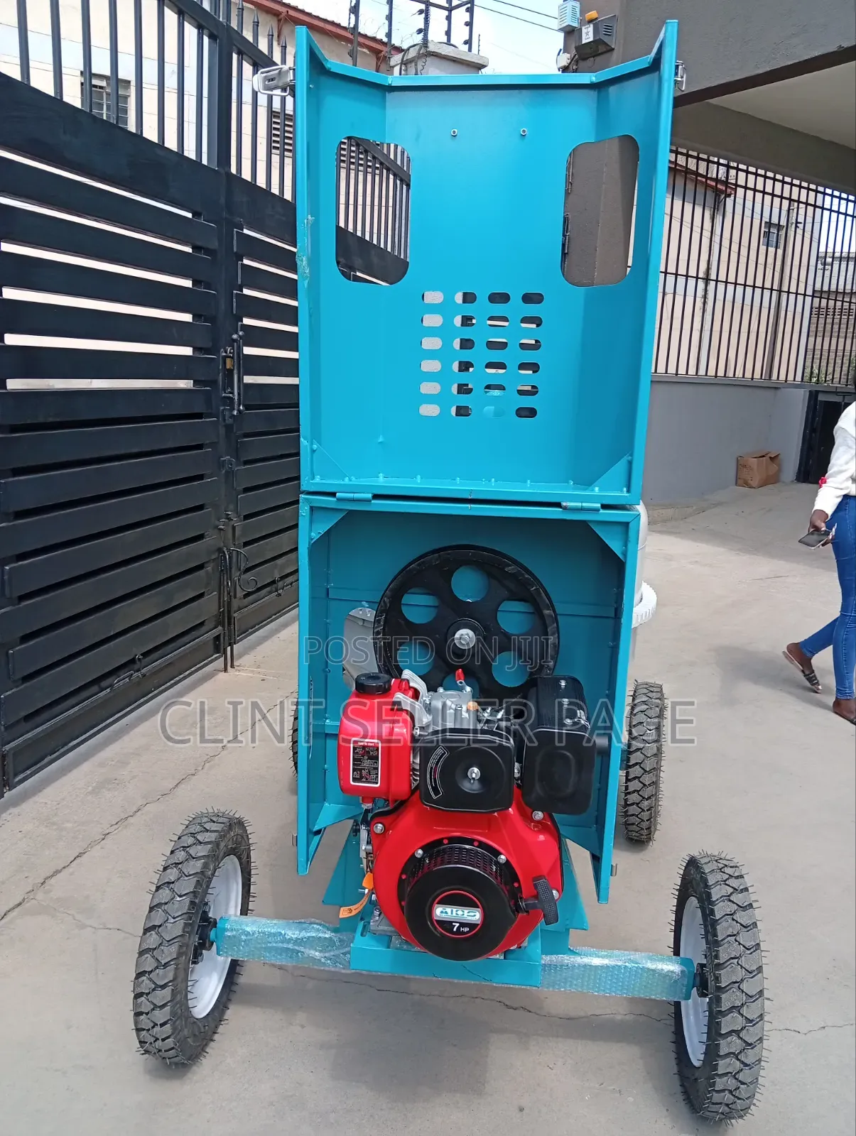 Tilting Aico Japan Drum Concrete Mixer 400l