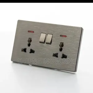 Gray Double Socket