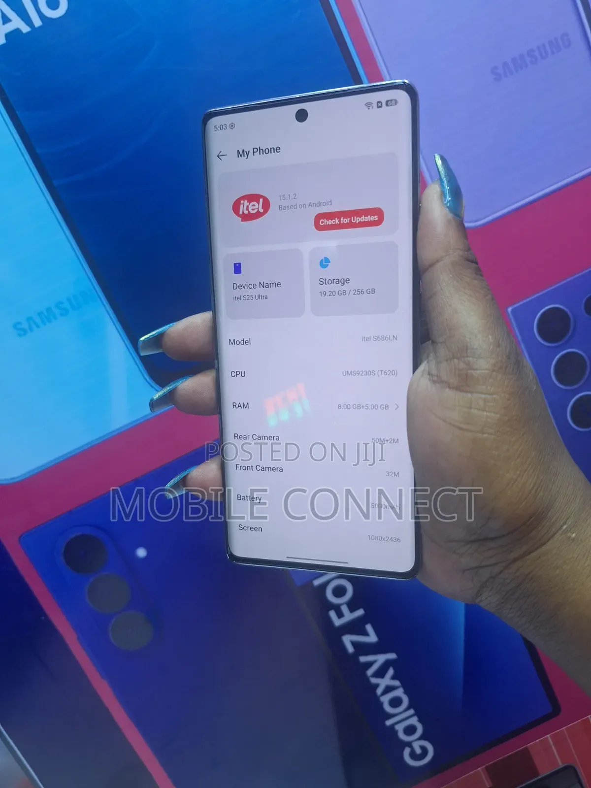 Itel S25 Ultra 256 GB Gray