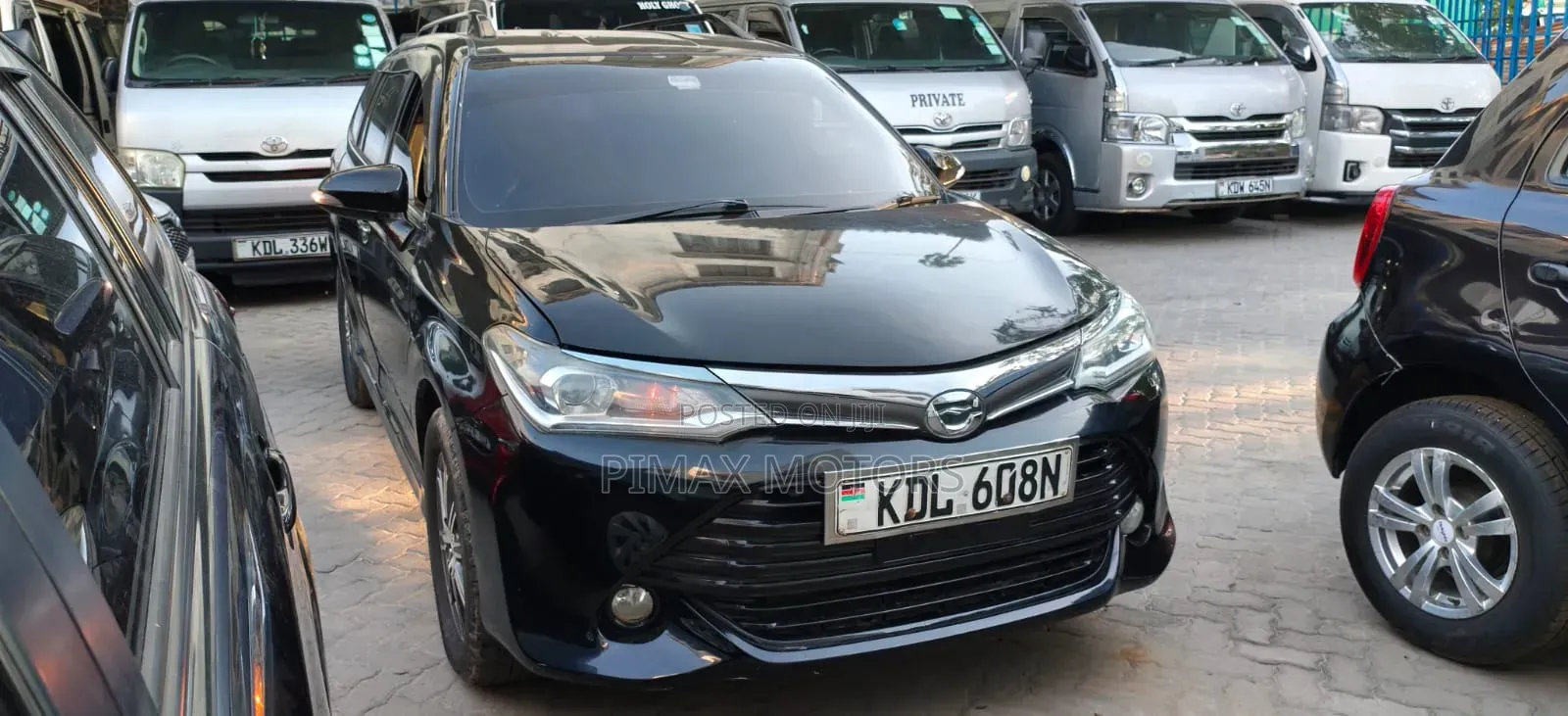 Toyota Corolla Fielder 2015 Black