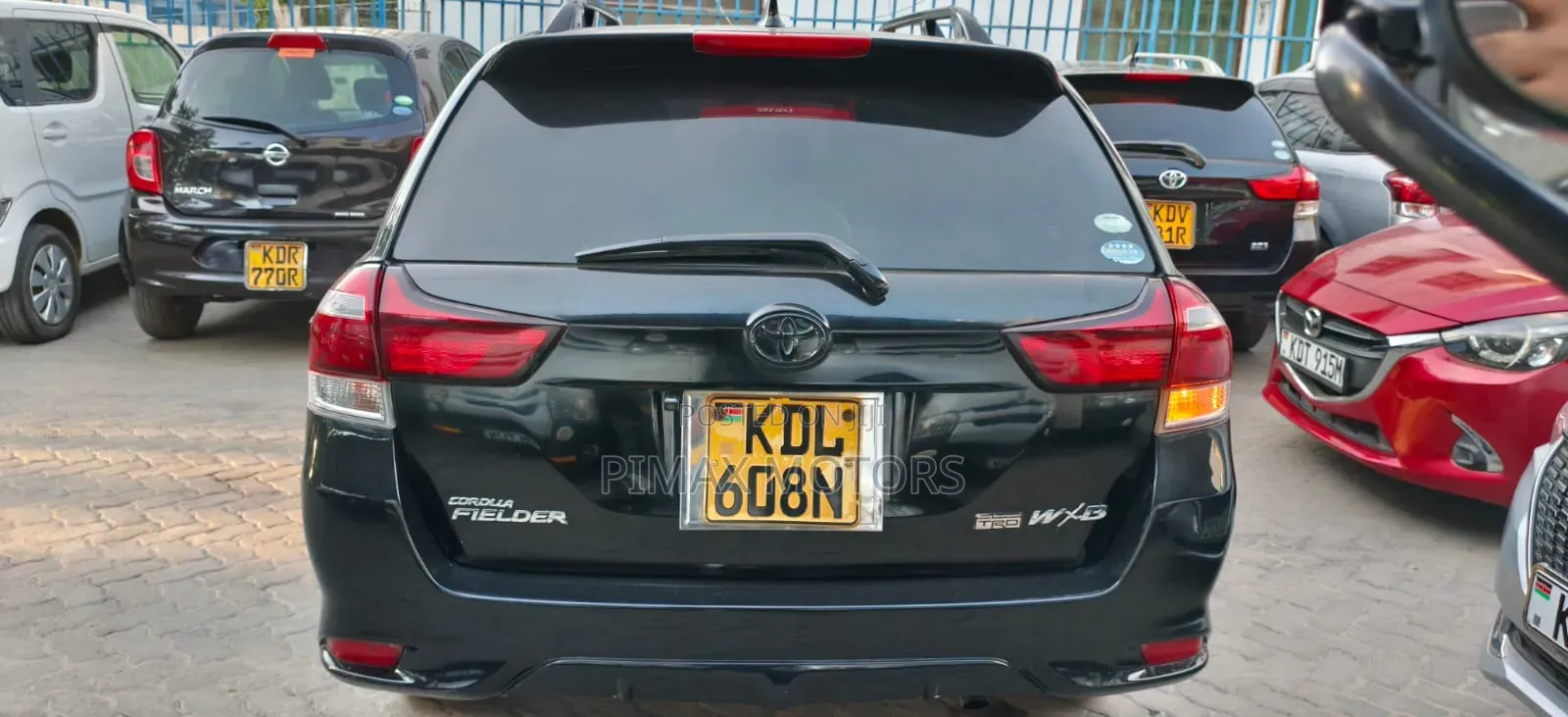 Toyota Corolla Fielder 2015 Black