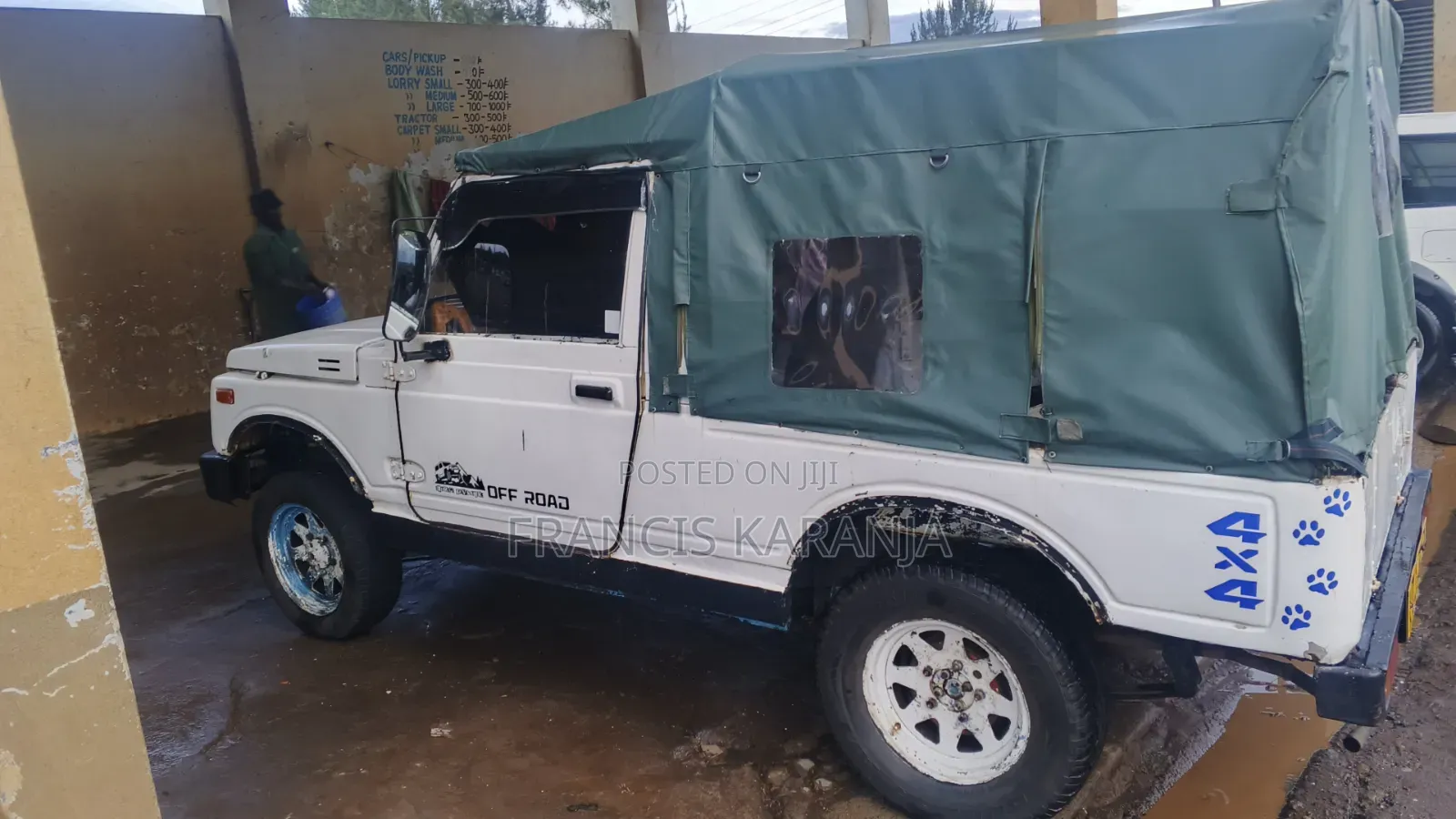 Suzuki Samurai 1976 White